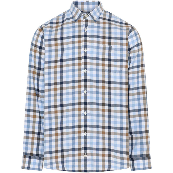 Compass Classic Shirt Como Shirt LS 020 Checked