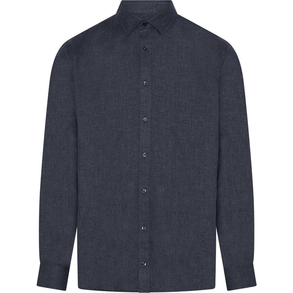Compass Classic Shirt LS Selva Shirt LS 700 Navy Blue