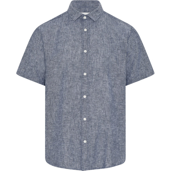 Compass Classic Shirt SS Rapallo Shirt SS 705 Blue Melange