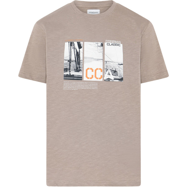Compass Classic T-shirt Legno T-shirt 625 Khaki