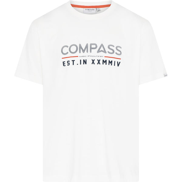 Compass Classic T-shirt Recco T-shirt 100 White