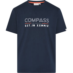 Compass Classic T-shirt Recco T-shirt 700 Navy Blue