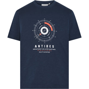 Compass Classic T-shirt Vulci T-shirt 700 Navy Blue